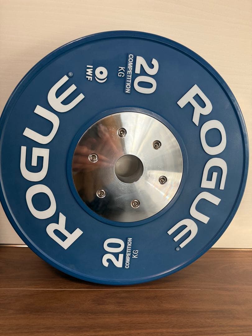 ROGUE バンパープレート20キロ✖️1枚　ローグフィットネス