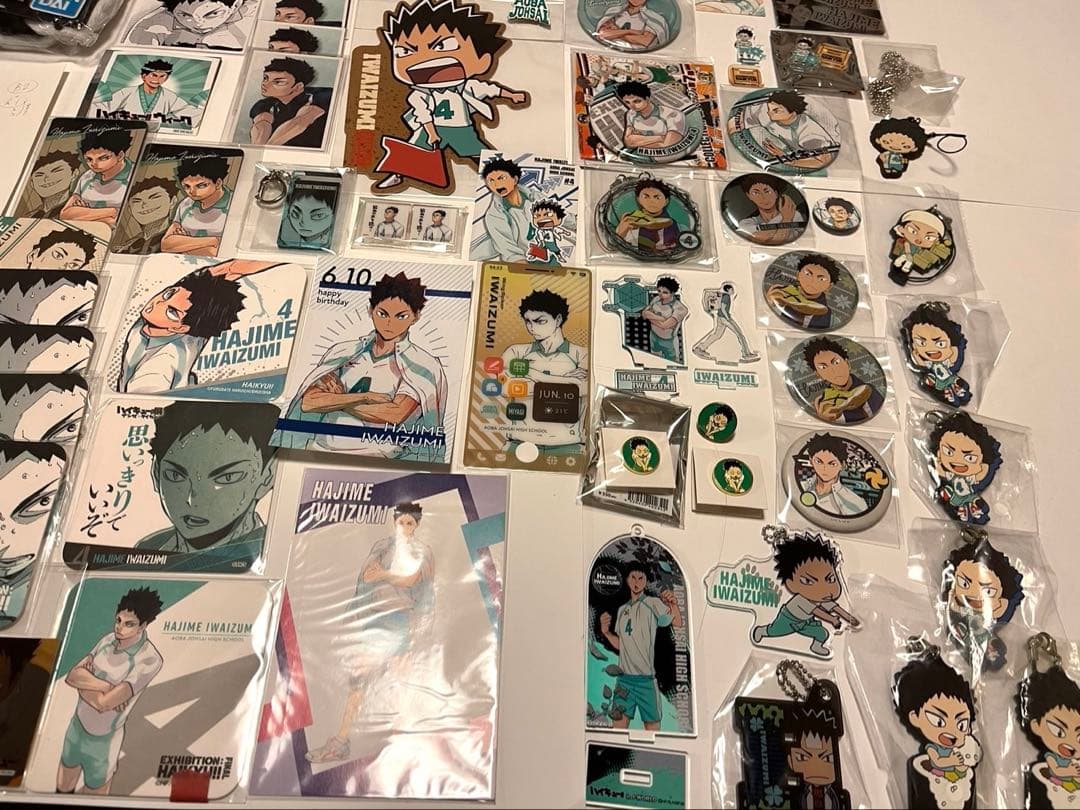 ハイキュー　Haikyu 岩泉一　缶バッジ　ハイキュー展　他　計86点