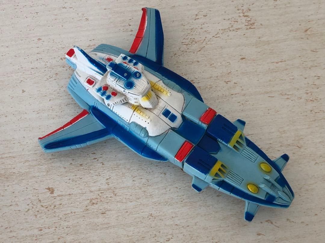 ウルトラマン80 スペースマミー　ソフビ　当時物