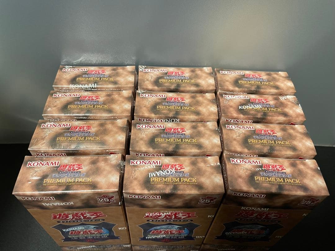 プレミアムパック　決闘者伝説 QUARTER CENTURY 12box 新品