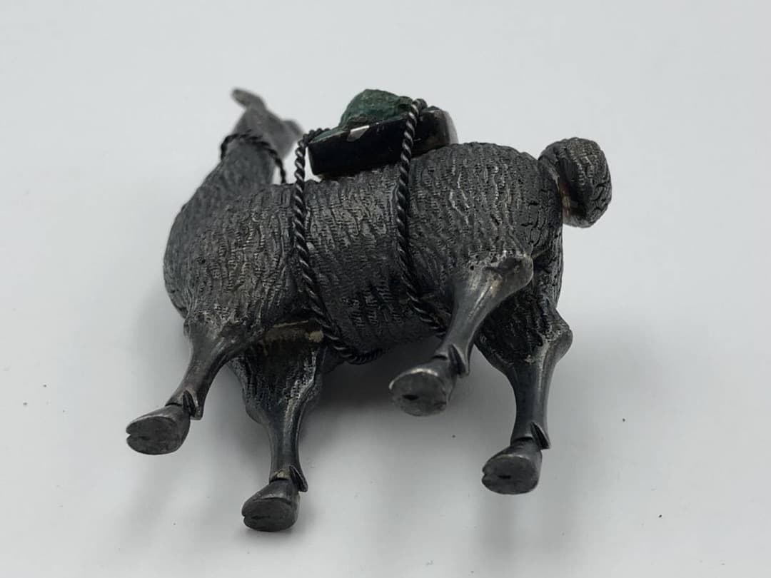 Vintage FOLK ART ペルー 銀細工　 Silver925　リャマ