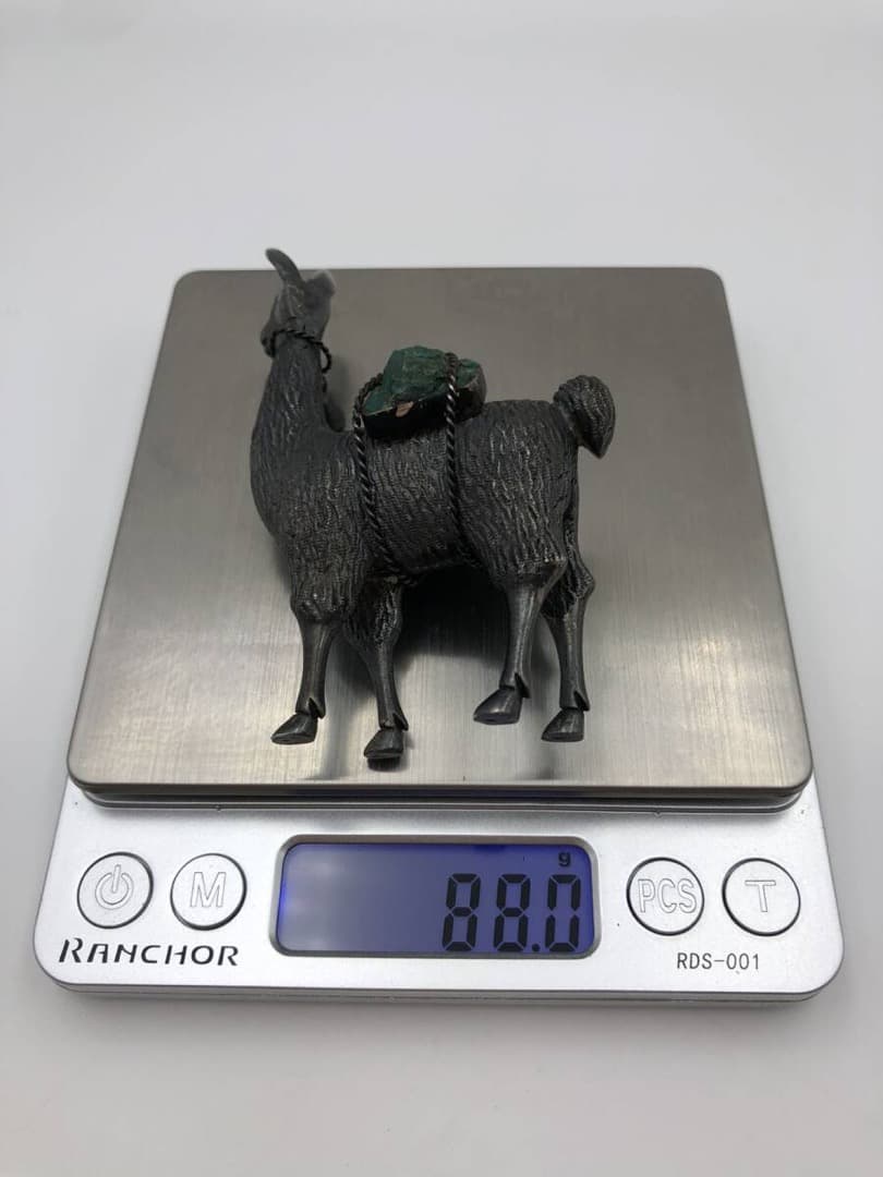 Vintage FOLK ART ペルー 銀細工　 Silver925　リャマ