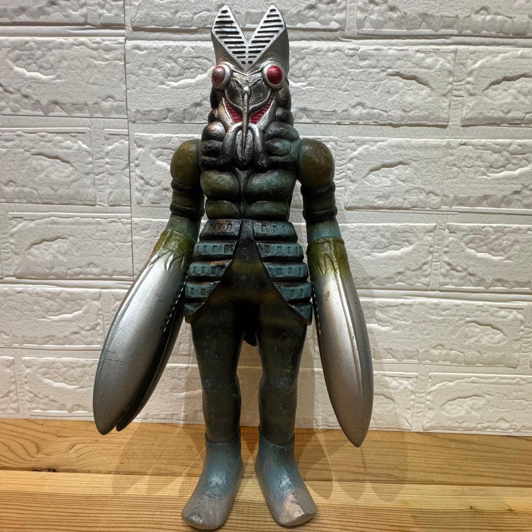 バルタン星人 1984年 バンダイ製 ソフビ 日本製 37cm