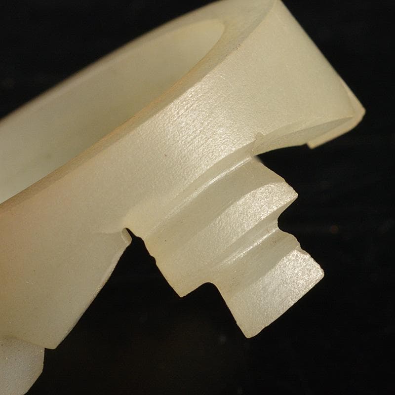 中国　玉石彫刻　小さな三足香炉　蓋炉　V　6621