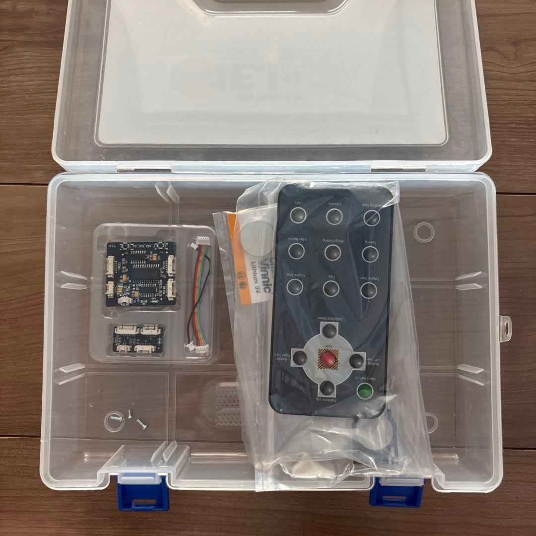 F-4EJ改をつくる(完成品) 一部破損あり・プラスチック製のクリアケース付き