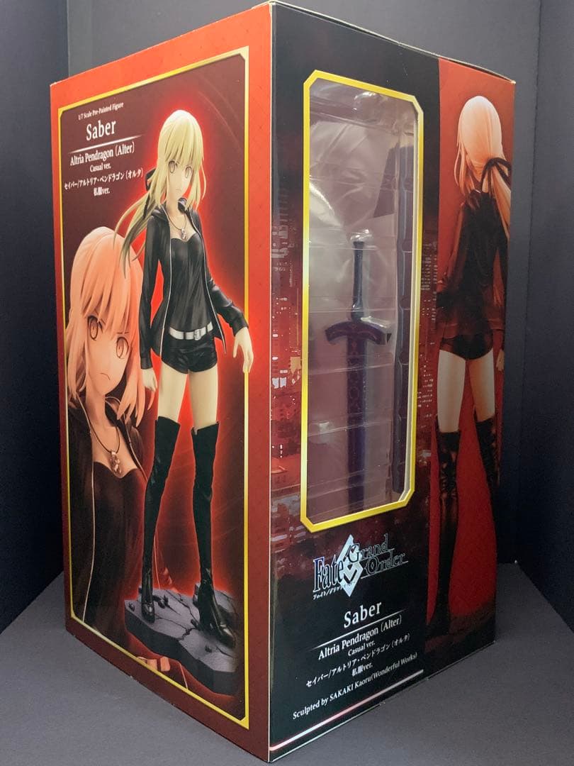 【開封済】セイバー　オルタ　アルトリア・ペンドラゴン　フィギュア