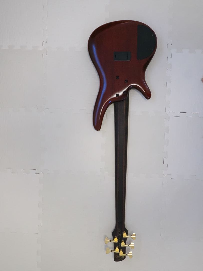 極美品アイバニーズPremium Series5弦ベースSR2405W-CGL