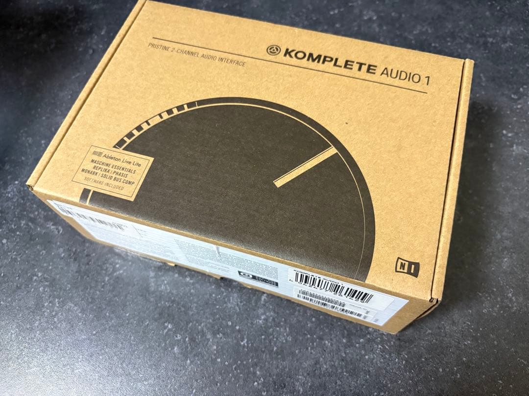 【ほぼ新品】komplete audio1（動作確認のみ）