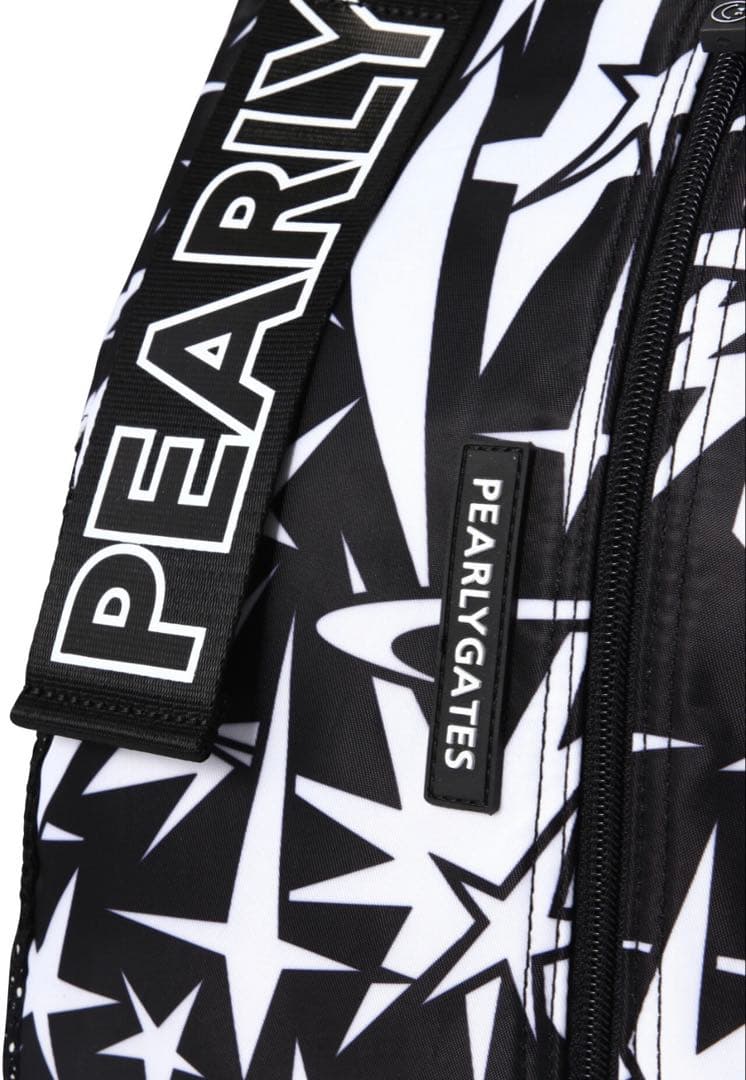 最終値下げ　新品未使用PEARLY GATES ゴルフバッグ ブラックホワイト