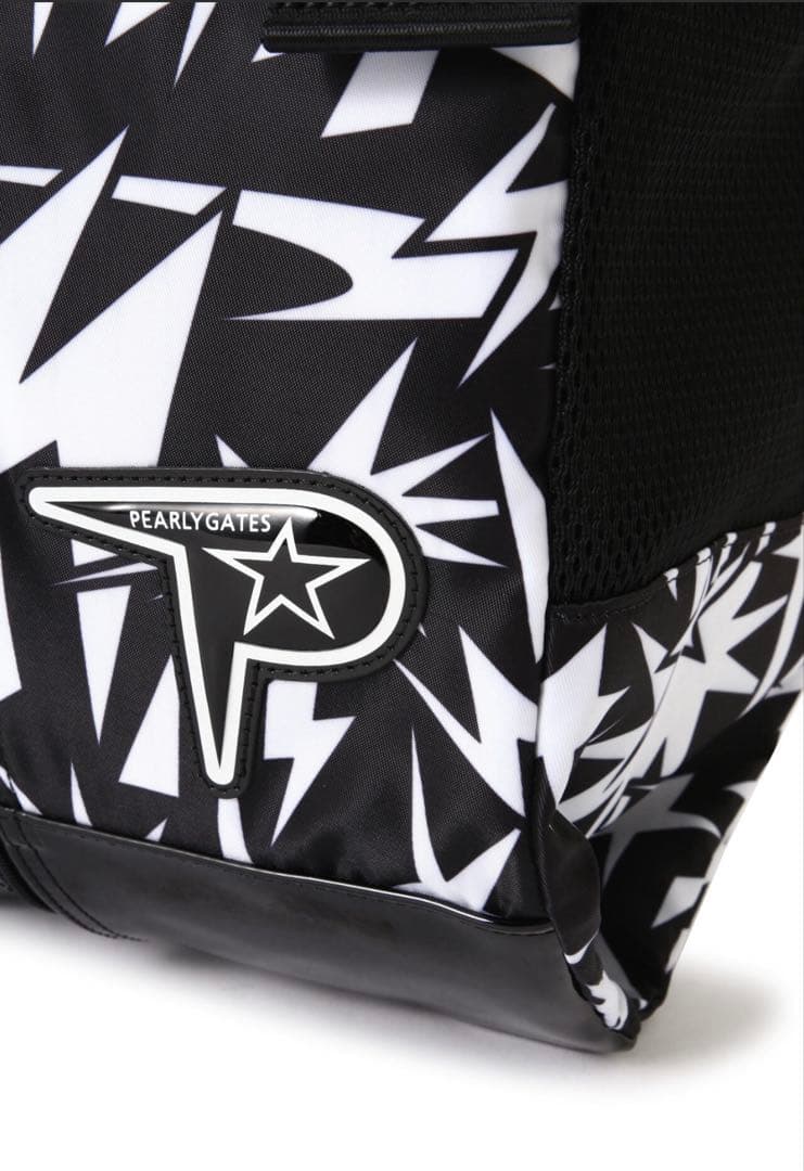 最終値下げ　新品未使用PEARLY GATES ゴルフバッグ ブラックホワイト