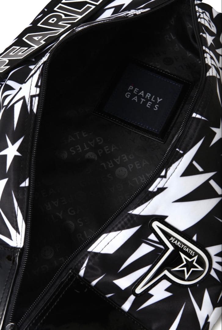 最終値下げ　新品未使用PEARLY GATES ゴルフバッグ ブラックホワイト