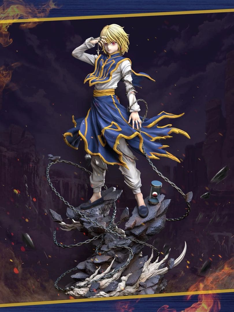 ☆1/4 クラピカ フィギュア ガレージキット ハンターxハンター