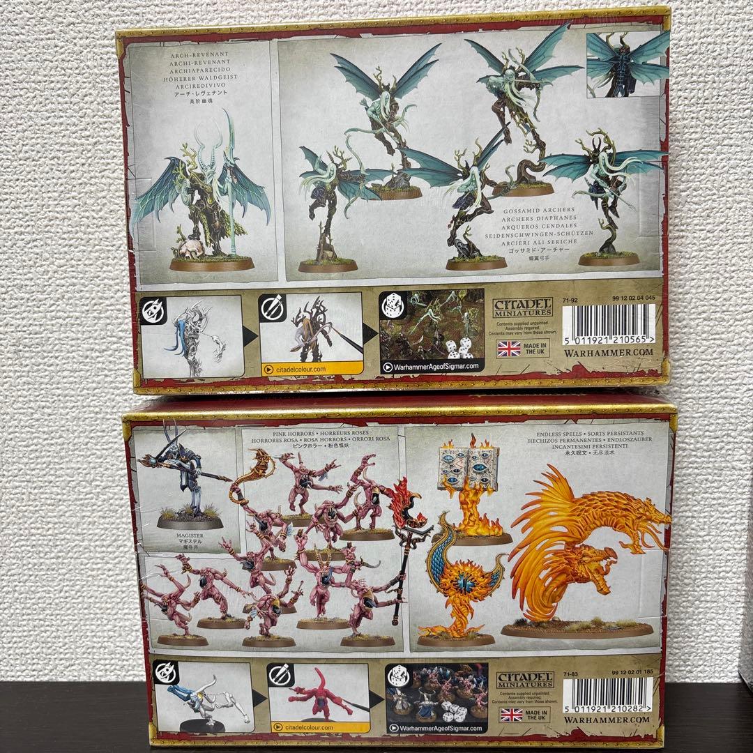 【まとめ売り】ウォーハンマー　WARHAMMER シリーズ　4作セット