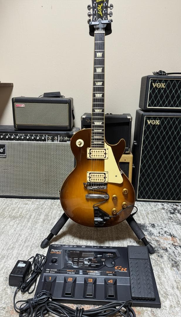 ギター BURNY RLG 1978S DiMarzio & Roland synth