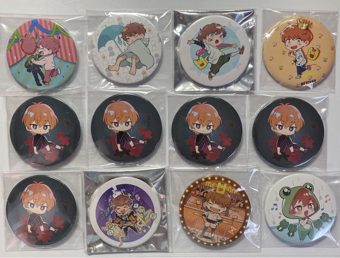 【バラ売り可能】めいちゃん　缶バッジ　まとめ売り　サイン　シークレット