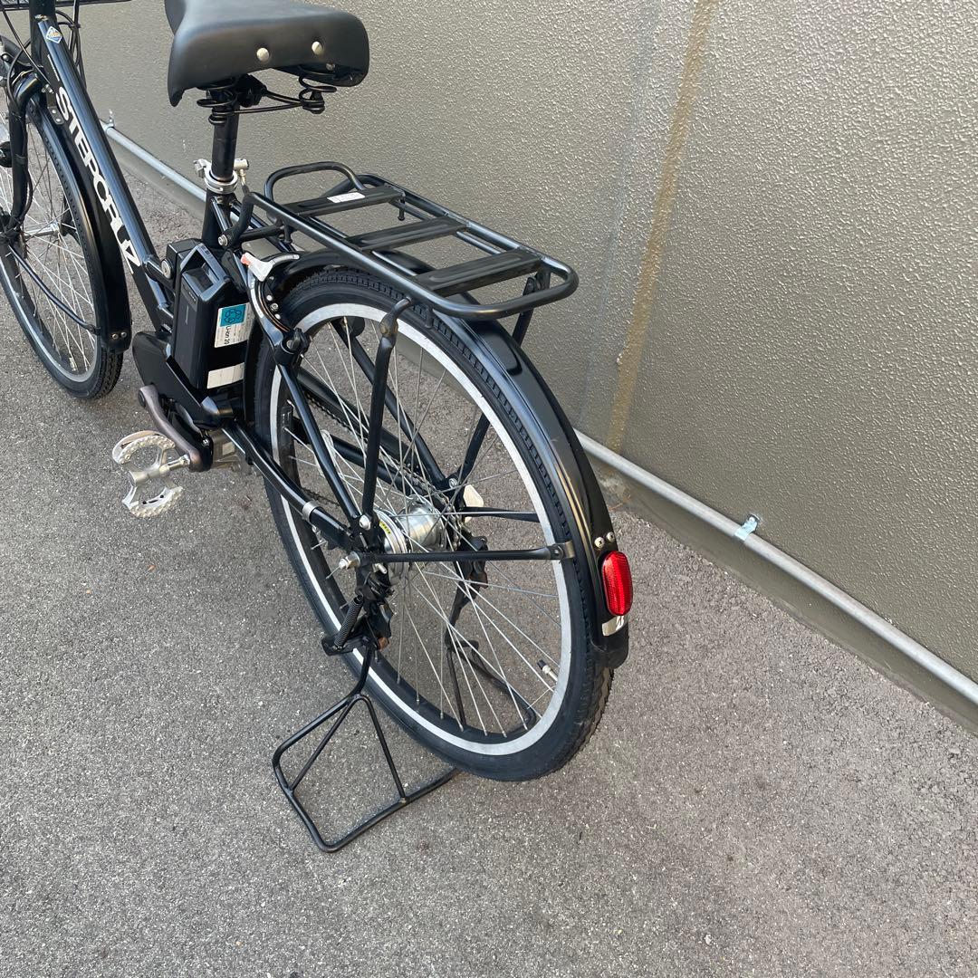 ブリヂストン電動アシスト自転車26インチ 12.3Ah ブラック