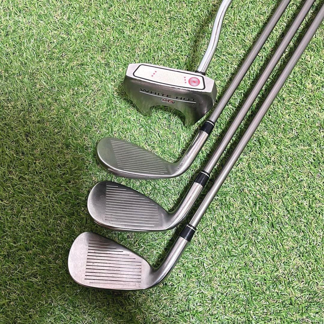 美品 新品ドライバー 付TaylorMade高級レディースゴルフクラブ8本セット