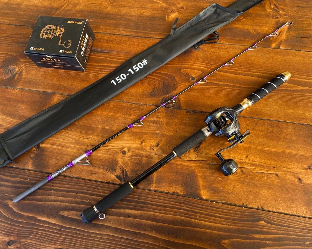 ジギングロッド　S502 スロージギング　5ft ベイトタックル　カーボンロッド