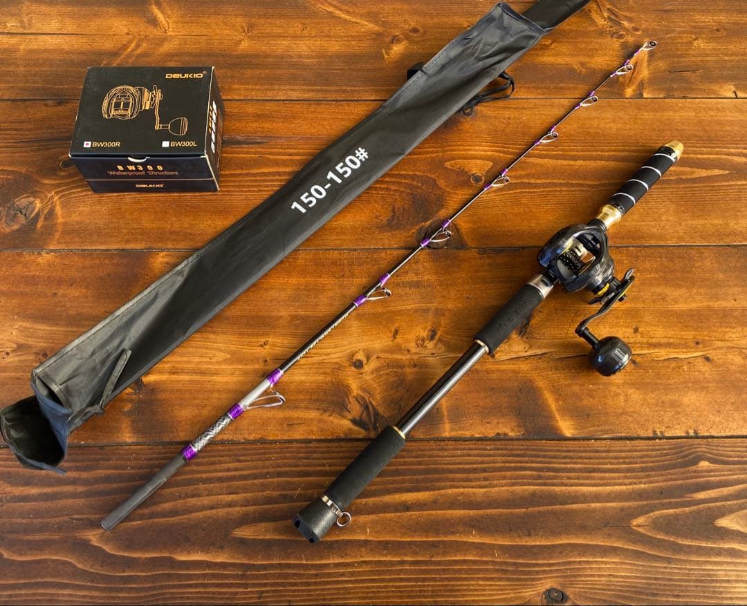 ジギングロッド　S502 スロージギング　5ft ベイトタックル　カーボンロッド