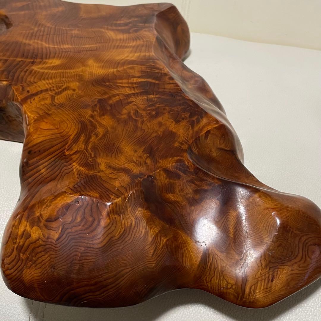 屋久杉台座 花台 飾り台 工芸品 置台 希少置き台 世界遺産 生け花 屋久島