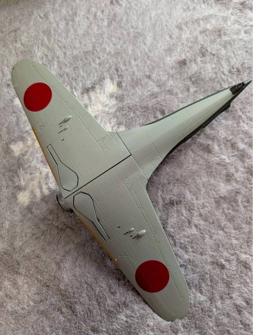 マルシン　金属製モデル　局地戦闘機　雷電　1/48　スタンド付