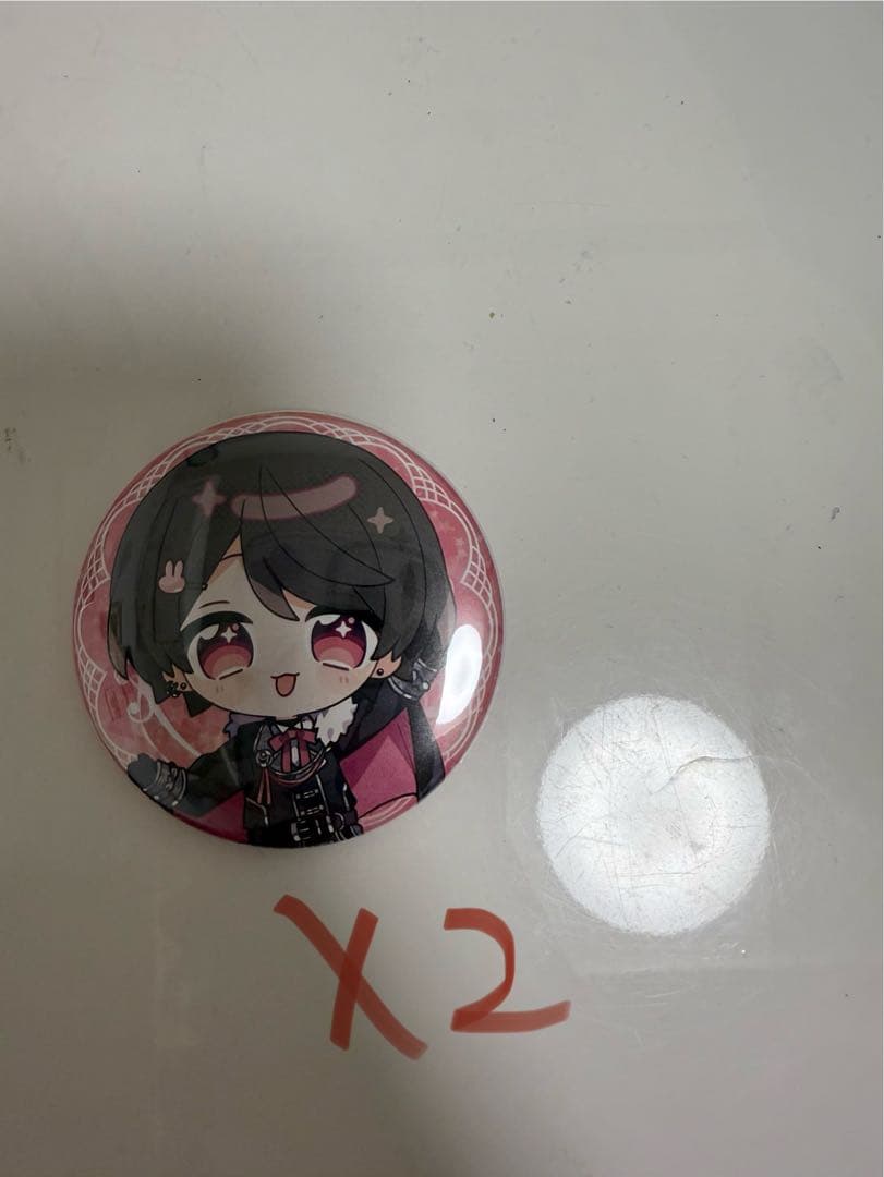 ちょこらび　缶バッチ　サイン入り