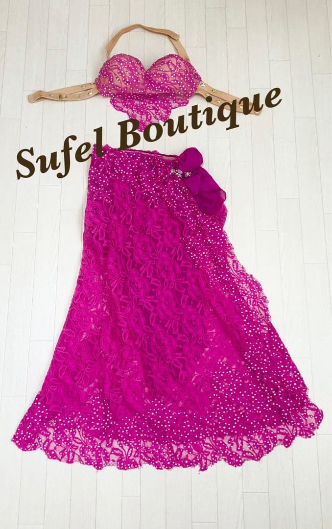 Sufel Boutiqueベリーダンス衣装ハート型ブラ　サフェルブティック
