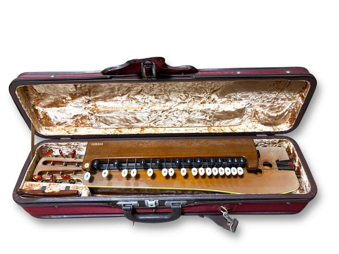 美品　廃盤YAMAHA TH-20ME 大正琴　ハードケース付き　週末SALE