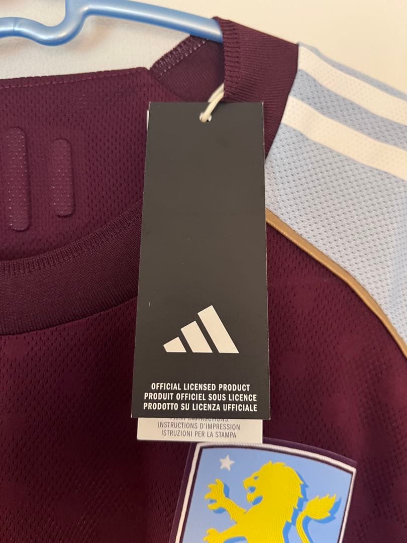 アストン・ヴィラ 25/26 オーセンティック カップ戦仕様 ティーレマンス8