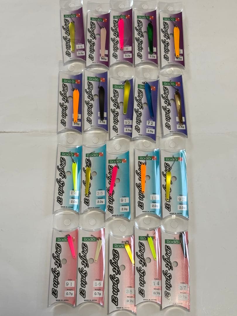 ドリフトスピン 0.7 2.0 2.5 3.2 ロデオクラフト 27 37 47