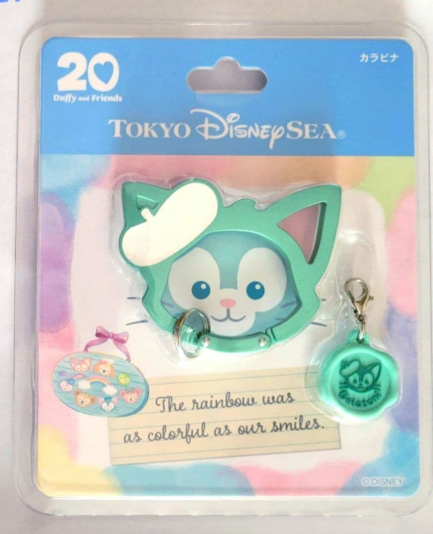 【詳細ご確認ください】ダッフィー20周年カラビナ　リルリンリン　ファンダーランド