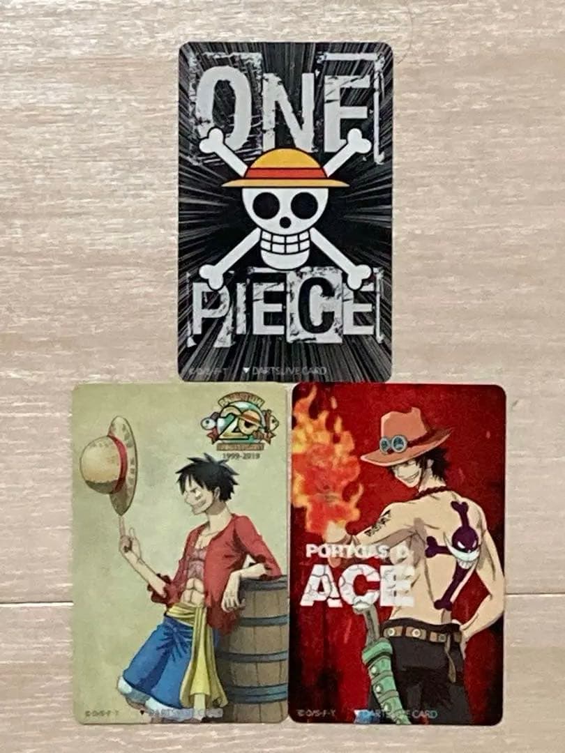 ダーツライブカード　ワンピース　3枚セット