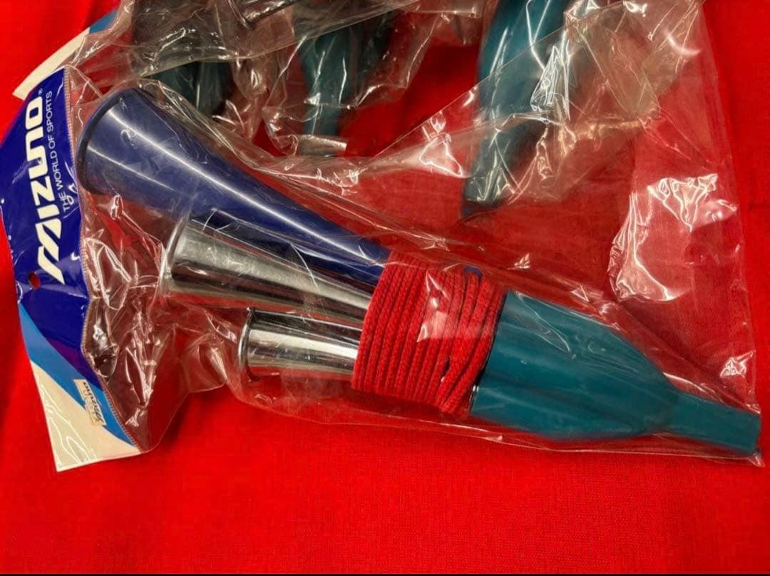 [希少品] 激レア　ミズノ　応援グッズ　チアホーン　4連　新品未使用※値下げ不可