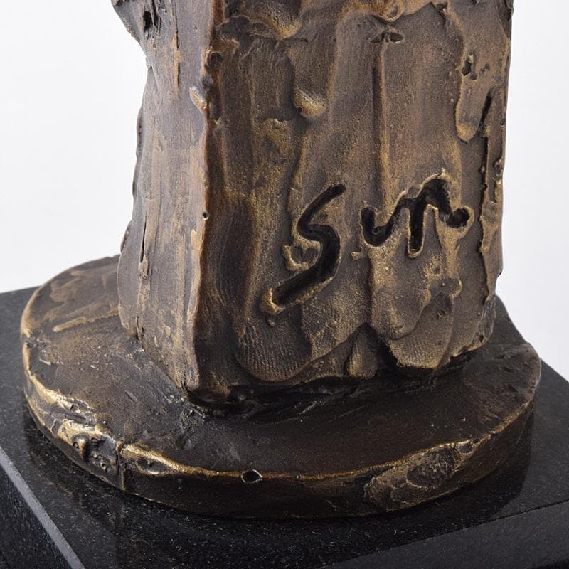 彫刻家　山本眞輔作　ブロンズ　「装い」　重さ約1.2㎏　C　R8108