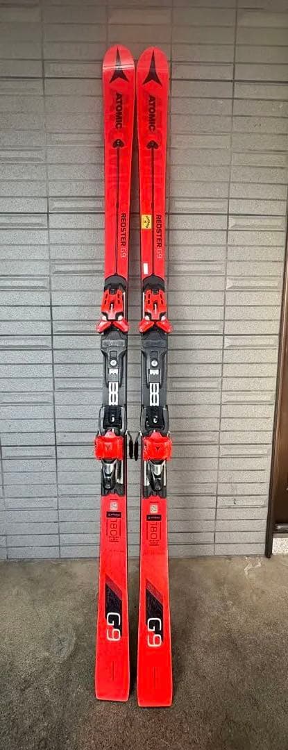Atomicレッドスター G9 スキー 180cm 1日限定‼️大幅値下げ中‼️