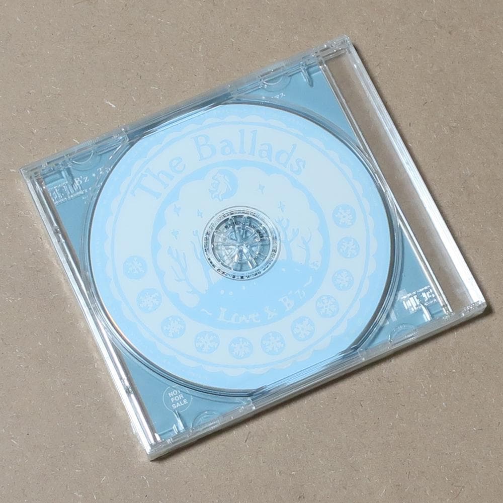店頭販促CD B'z The Ballads 非売品 サンプル盤 プロモ盤