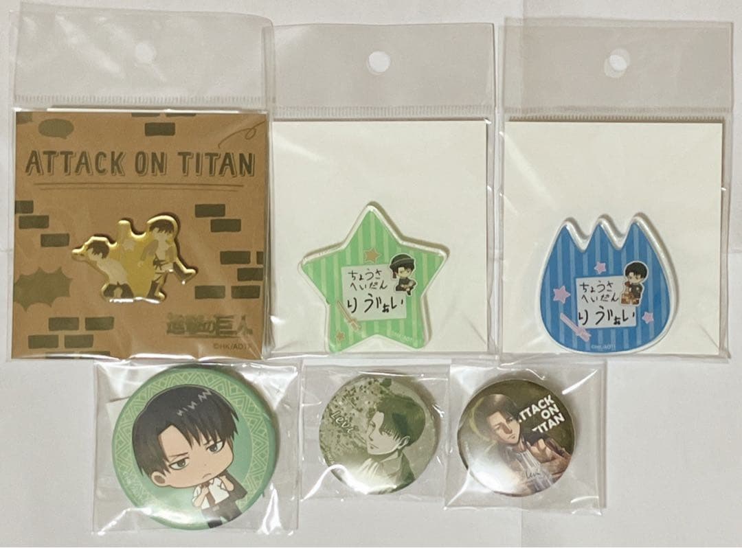 進撃の巨人 リヴァイ アクスタ まとめ売り