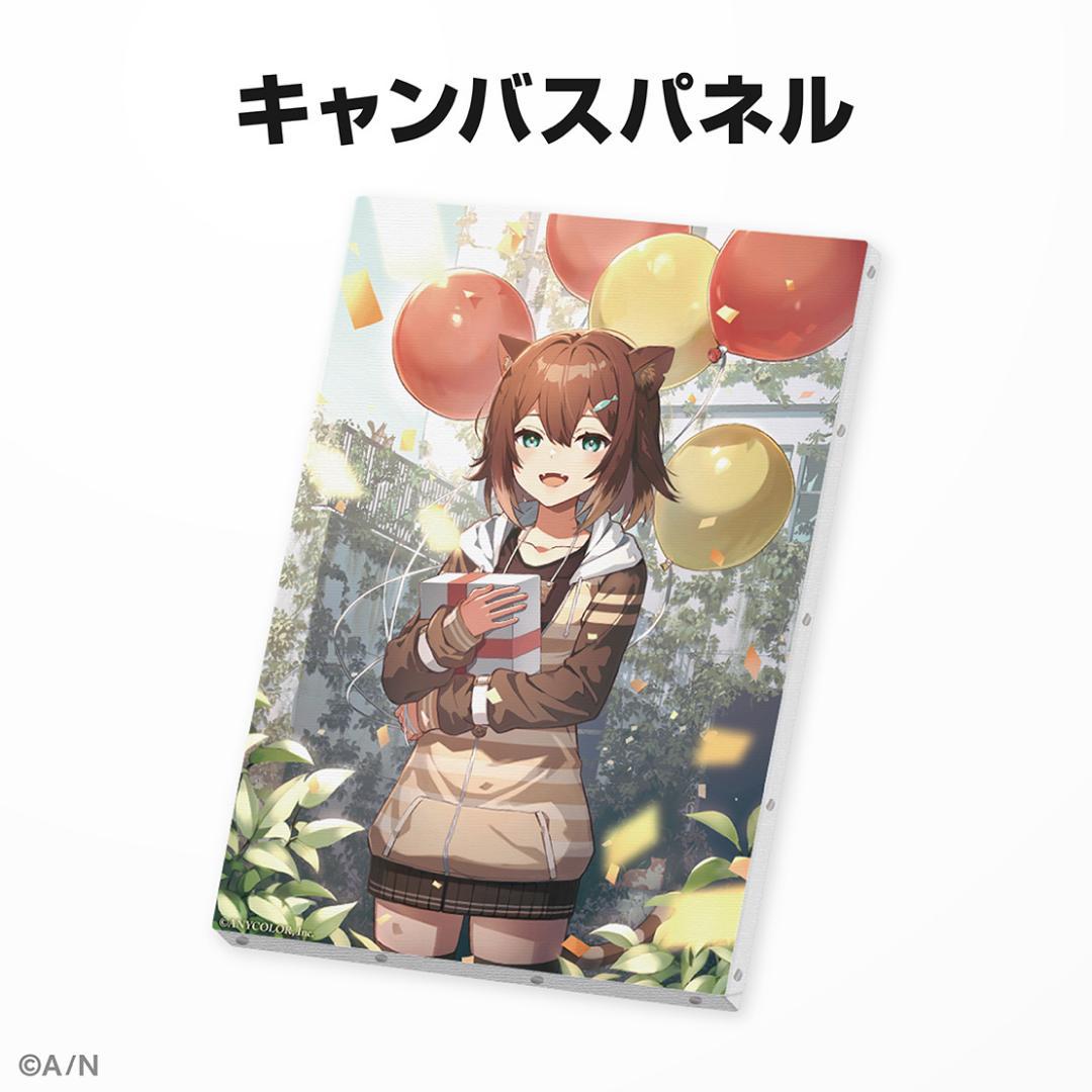 文野環　誕生日キャンバスパネル