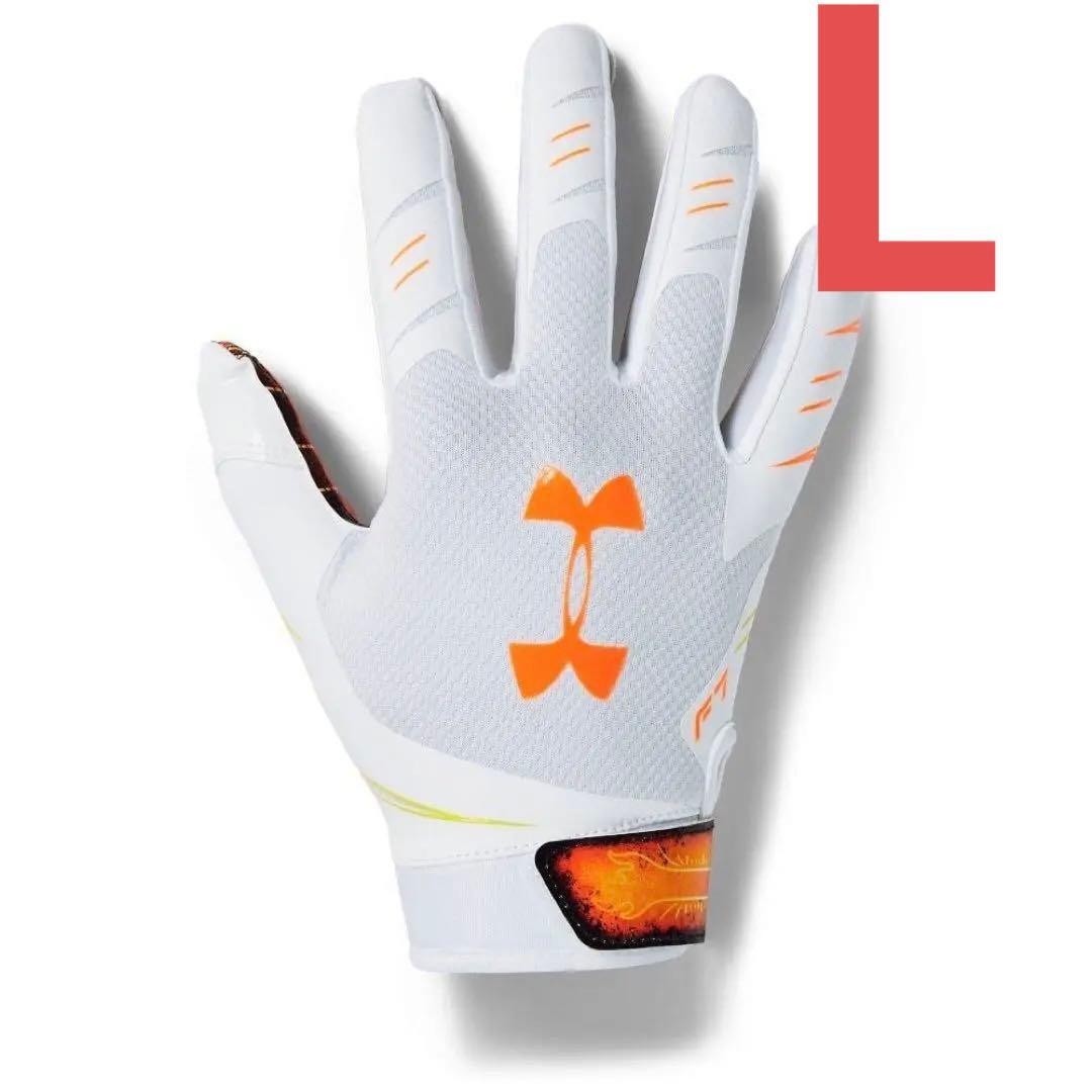 UA F7 GLOVE NOVELTY アメフト グローブ LGサイズ【新品】