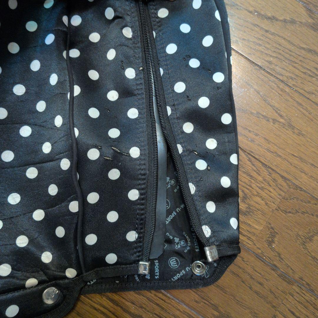 M・U SPORTS ドット柄キャディバッグ　キャスター付