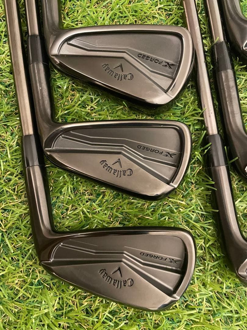 限定　Callaway X FORGED BLACK アイアンセット　6本　②