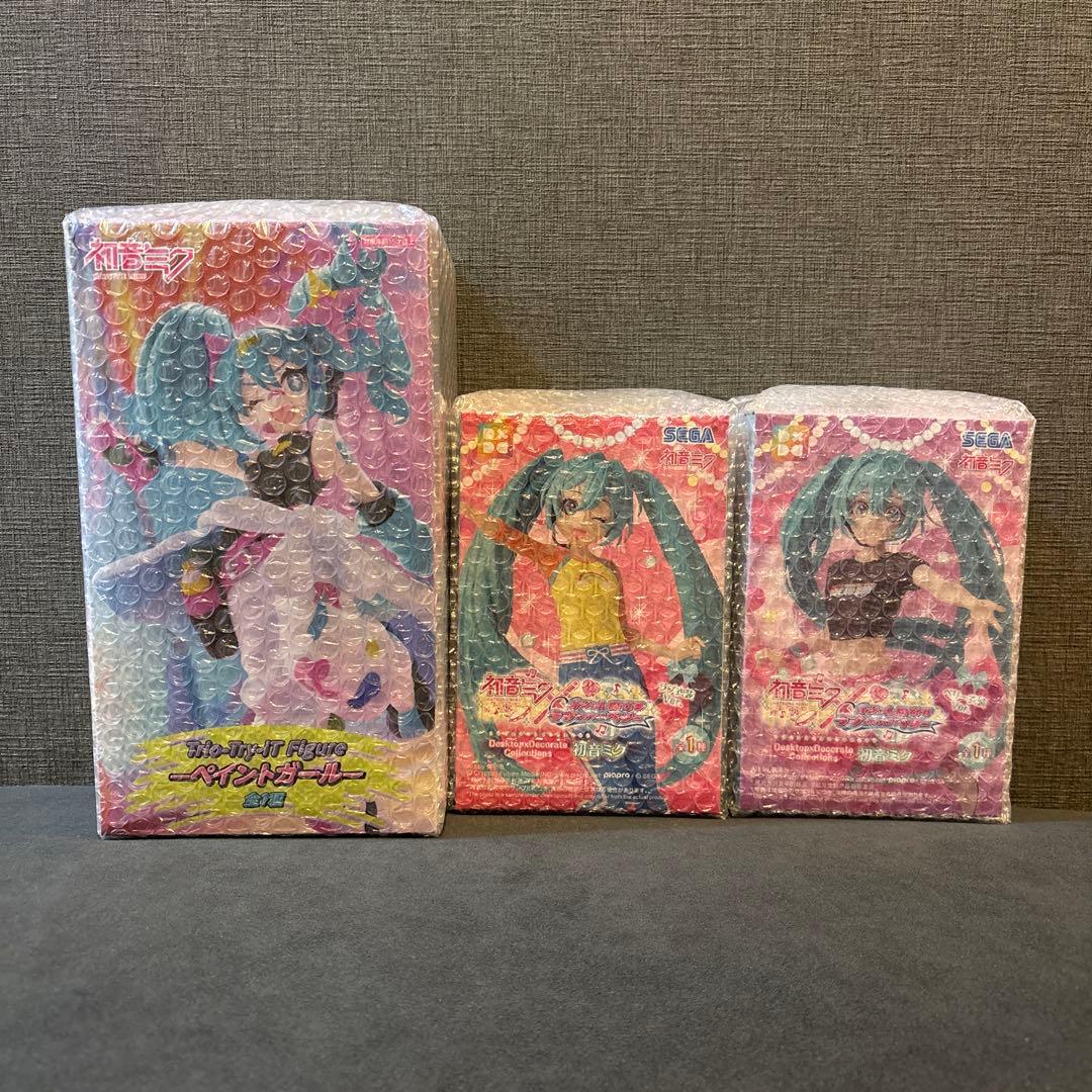 【新品・未開封】 初音ミク 人気プライズ 9点セット&おまけ1点付き