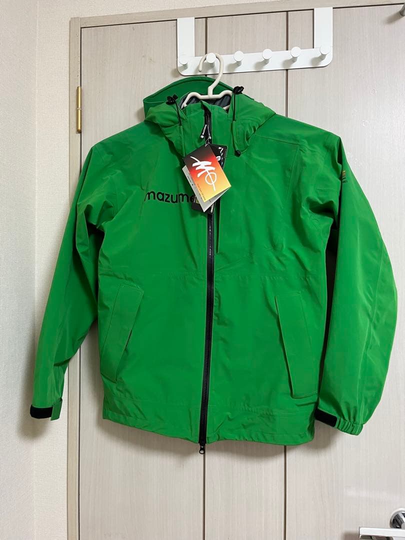 【新品未使用】マズメmazumeコアレインスーツ MZRS-756 グリーン L