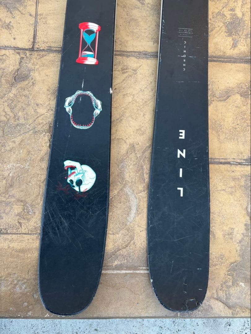 LINE AIX スキー板 ビンディング付き