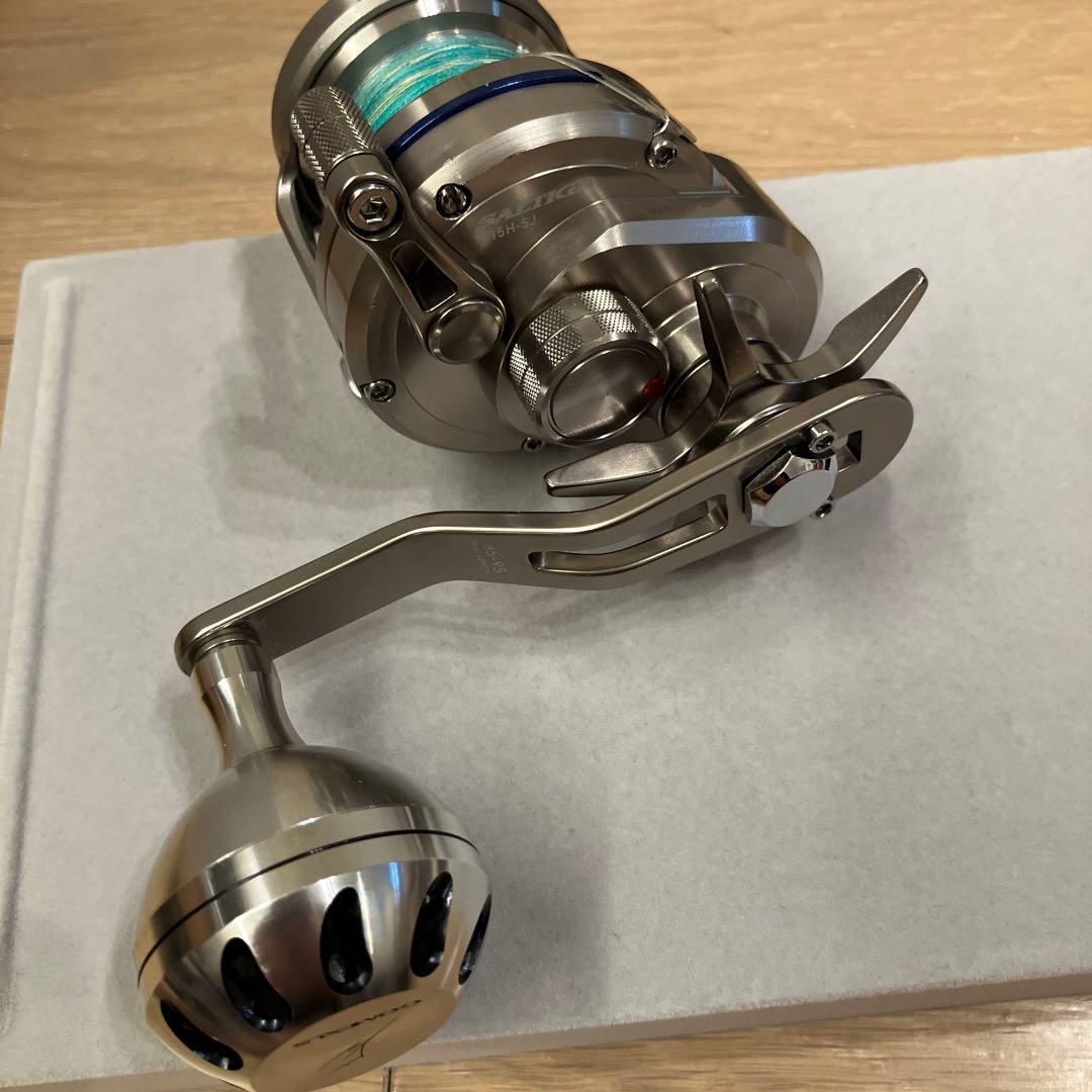 ダイワ　ソルティガ15HーSJ ベイトリール 中古