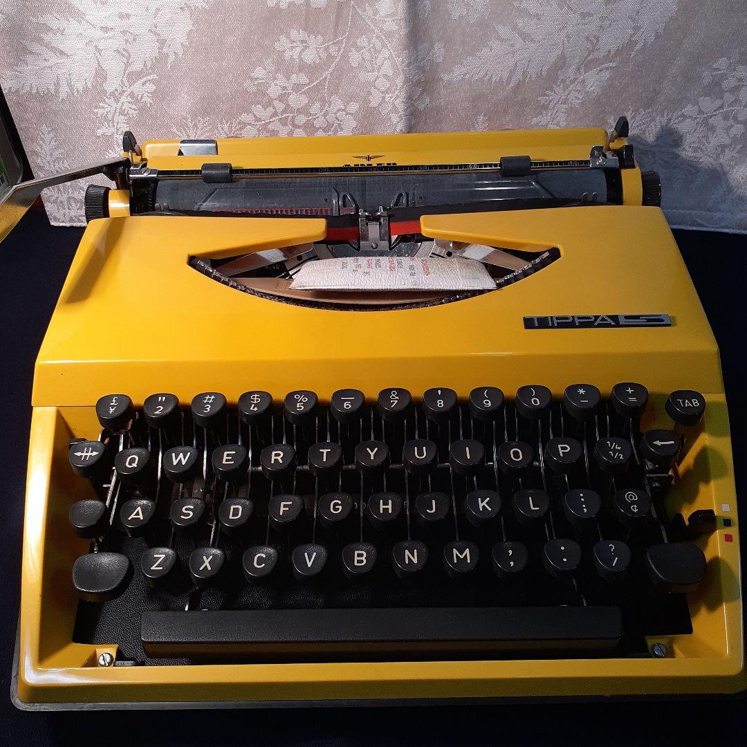 ジンジャー❤️ ドイツ アドラー社製携帯英文タイプライター❤️