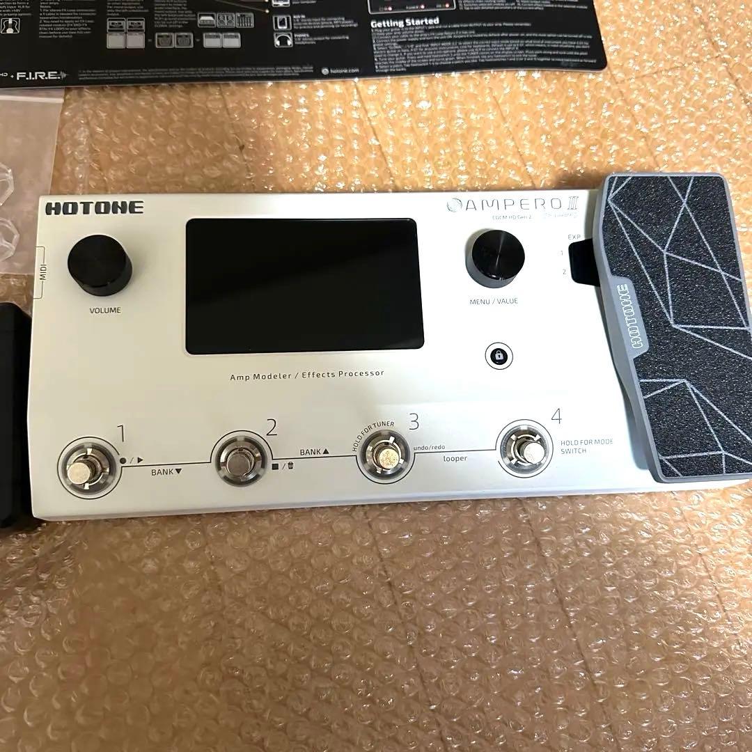 【美品】HOTONE Ampero II ギターエフェクター