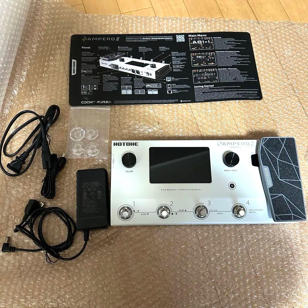【美品】HOTONE Ampero II ギターエフェクター