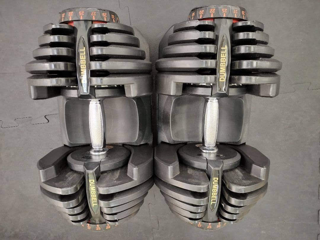 可変式ダンベル 5kg〜40kg 説明書付き 送料無料 訳あり