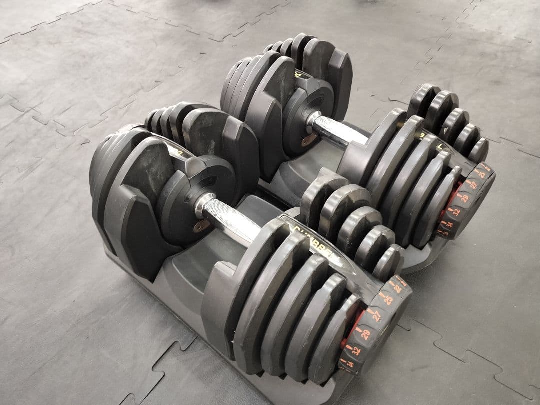 可変式ダンベル 5kg〜40kg 説明書付き 送料無料 訳あり